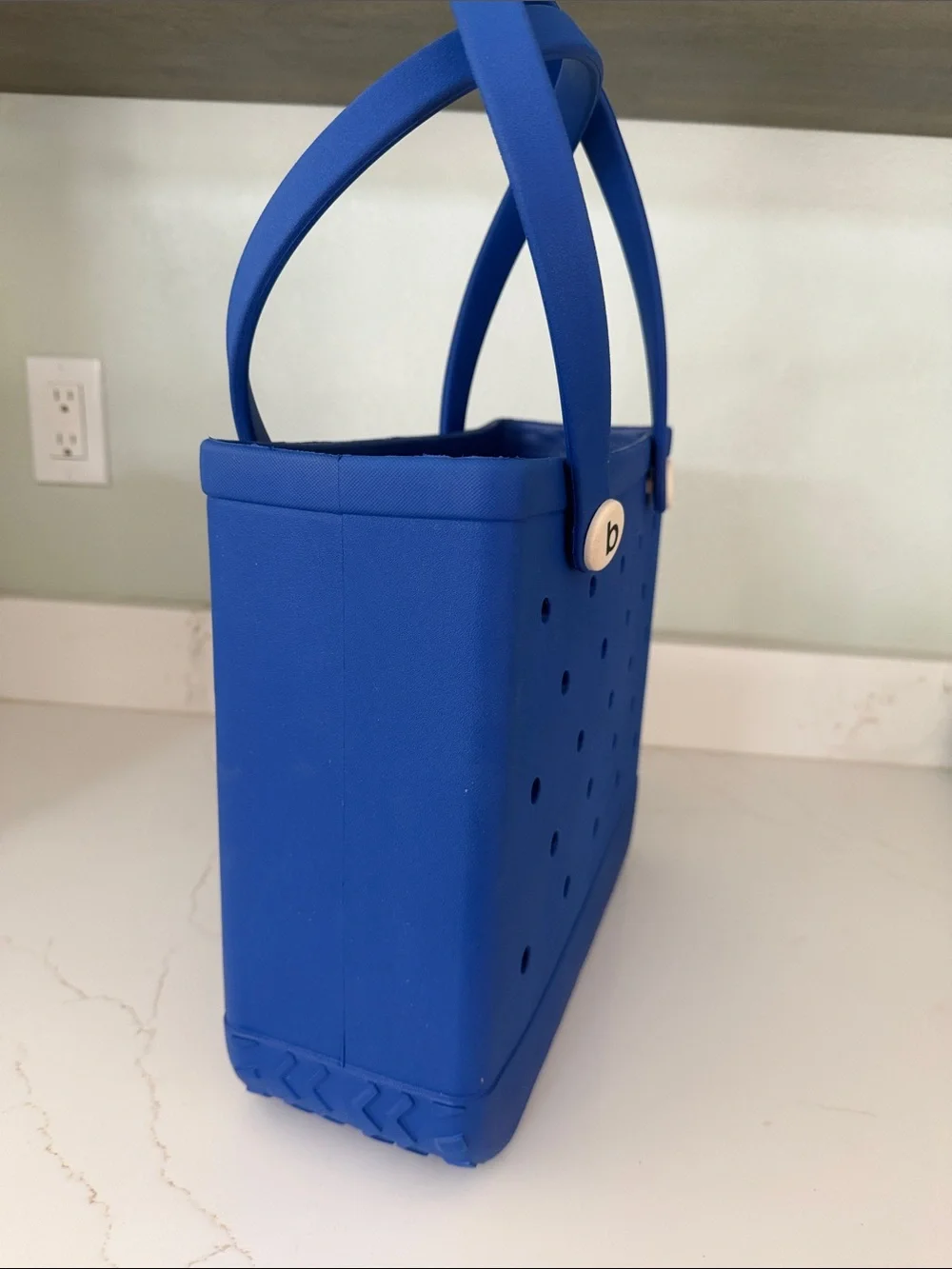 BOGG BAG Size Medium-ish Royal Blue Perforated Tote